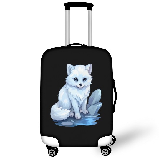 Arctic Fox Just a Kids Who Loves Arctic Foxes Luggage Covers