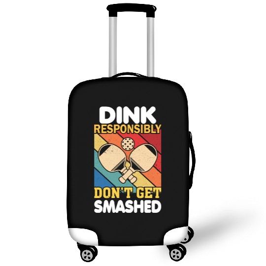 Dink Responsibly Funny Slogan For Pickleball Playe Luggage Covers