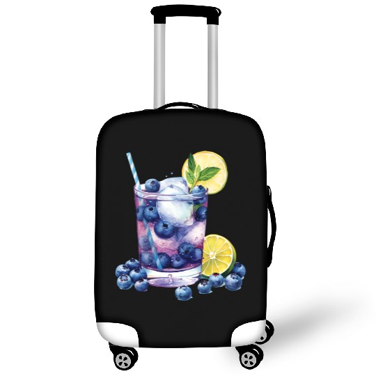 Blueberry Lemon Cocktail Luggage Covers