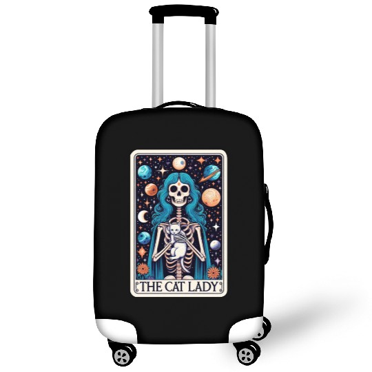 Tarot Card Collection - The Cat Lady Luggage Covers