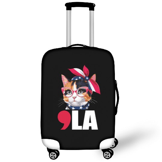Kamala Harris for President 2024 Comma La Cat Luggage Covers