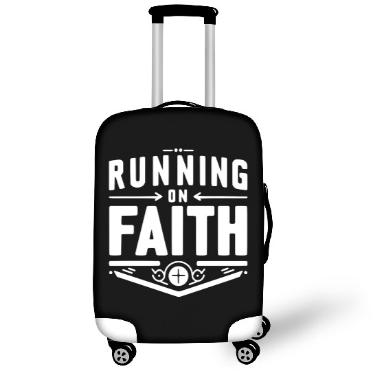 Running on Faith Luggage Covers