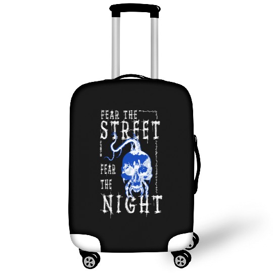 Fear the Street, Fear the Night Skull Streetwear Luggage Covers