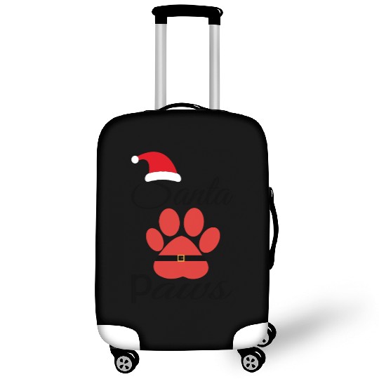 Santa Paws Luggage Covers, Christmas for Pet lover santa