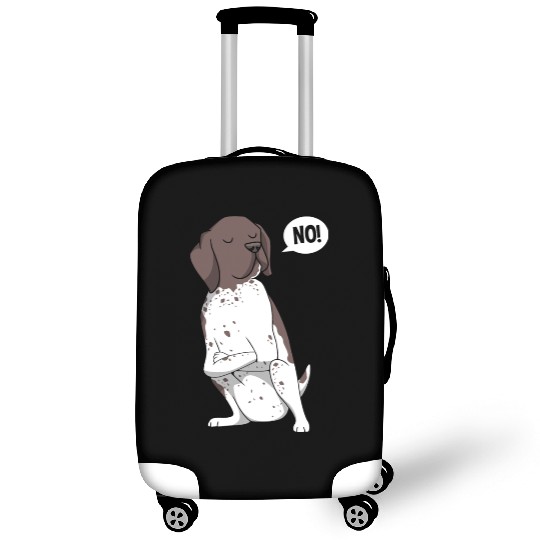 GSP Lovers Funny German Shorthaired Pointer Dog Luggage Covers