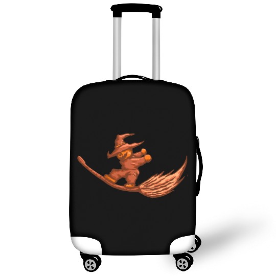 Pumpkin fly Luggage Covers