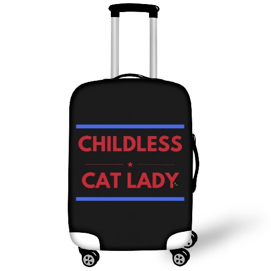 Childless cat lady Luggage Covers