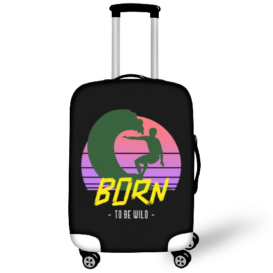 Born to Be Wild Vintage Luggage Covers
