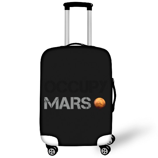 Occupy Mars Planet Space Explor Rocket Science Luggage Covers