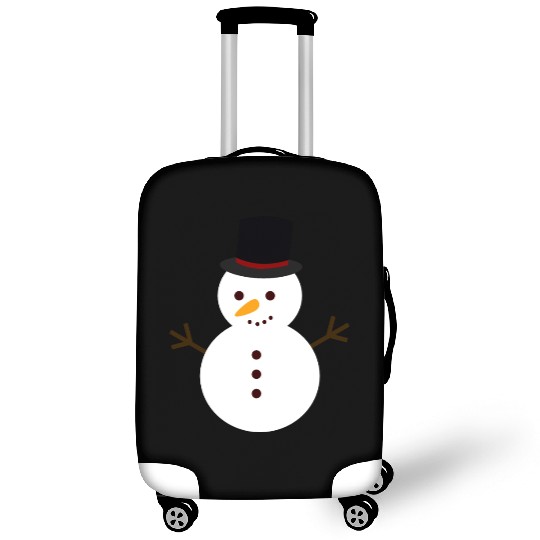 Snowman Luggage Covers