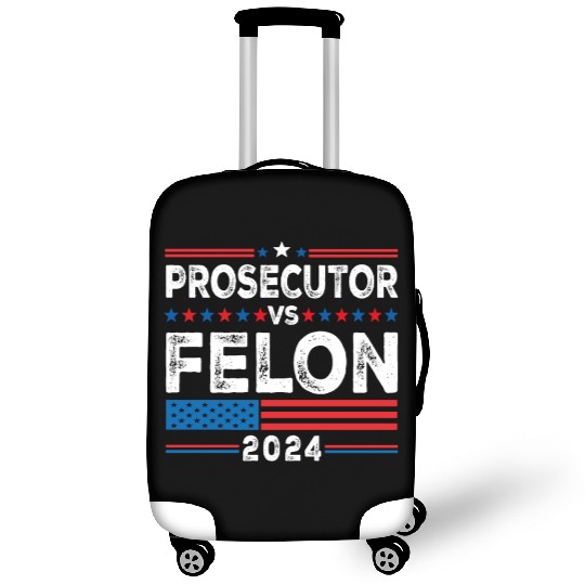 Funny Voting Election 2024 Prosecutor vs Felon Luggage Covers