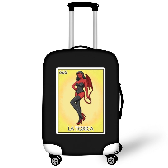 La Toxica Card Funny Toxic Women's La Toxica Luggage Covers