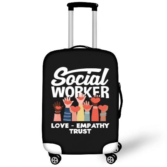 Social Worker Love Empathy Trust Luggage Covers