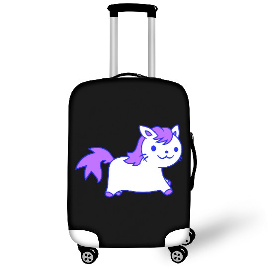 Little Pony Cat Face Little Small Horse Riding Fun Luggage Covers