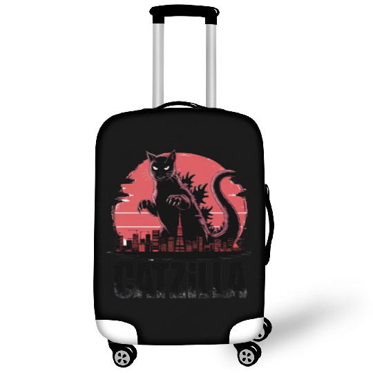 Catzilla: Fierce Feline Monster Luggage Covers