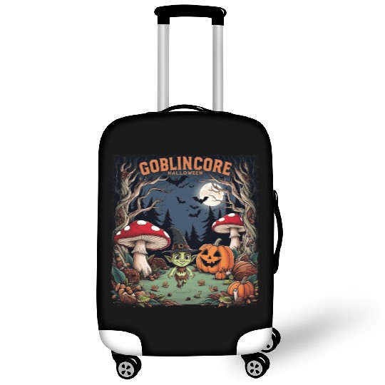 Halloween goblincore enchanted forest goblin Luggage Covers