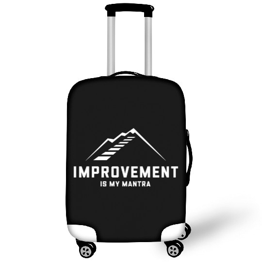 Improvement Growth: Improvement Is My Mantra Luggage Covers