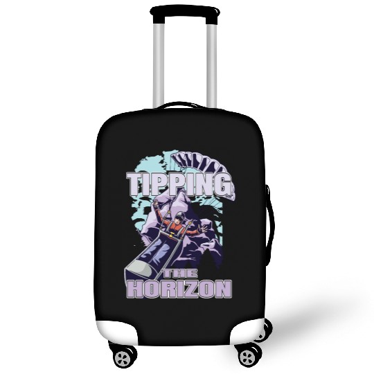 Tipping the Horizon Luggage Covers