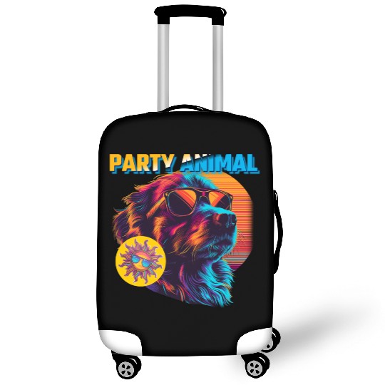 Party Animal Vintage Luggage Covers