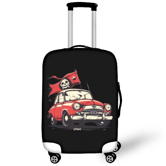 Communist Soviet Pirate Retro Car Luggage Covers