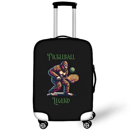 Pickleball Legend | Bigfoot Playing Luggage Covers