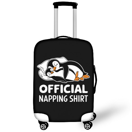 Official Napping Luggage Covers Cute Penguin Design