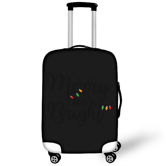 Merry And Bright Luggage Covers