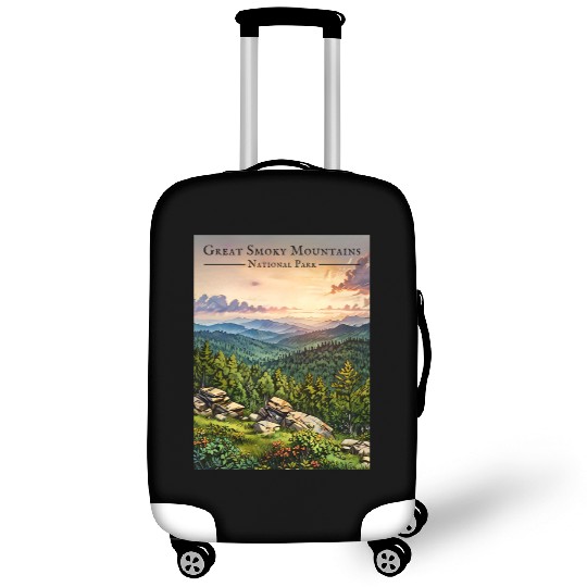Sunset Serenity - Great Smoky Mountains Luggage Covers