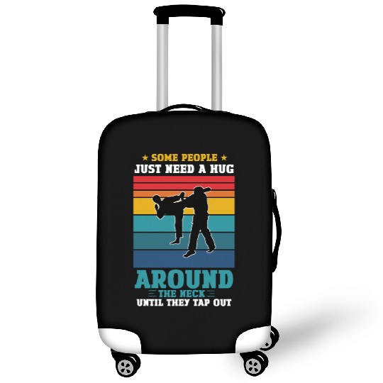 Cool Jiu Jitsu For Men Women Kids 4 Luggage Covers