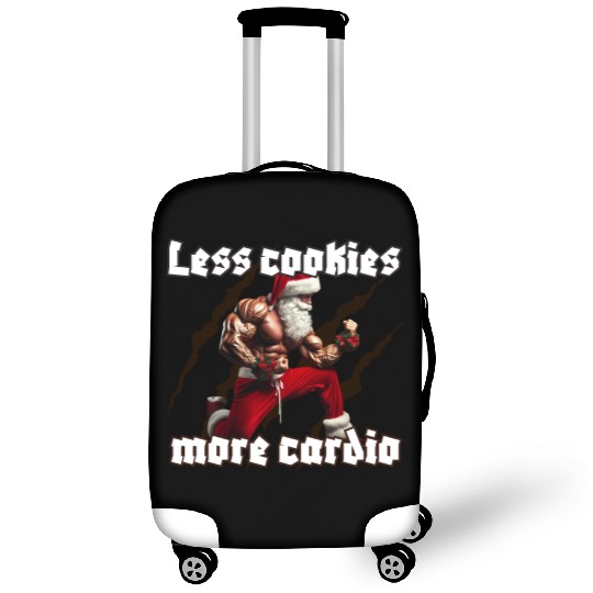 Muscle Santa Luggage Covers – Christmas Workout Apparel