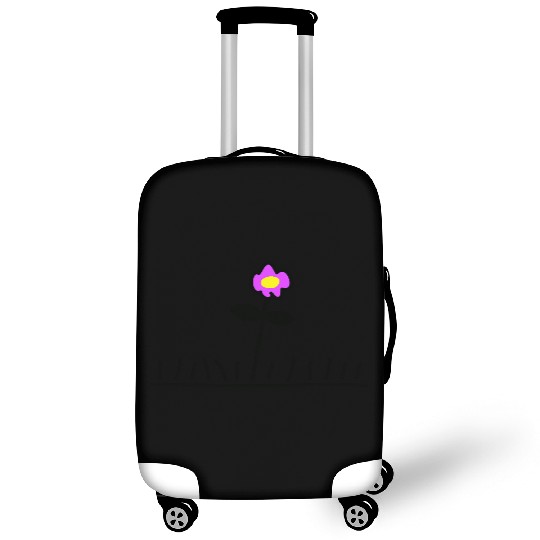 Pink Meadow Flower Spring Summer Grass Flowers Luggage Covers