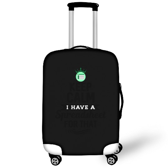 Funny Excel Spreadsheets Lover 1 Luggage Covers