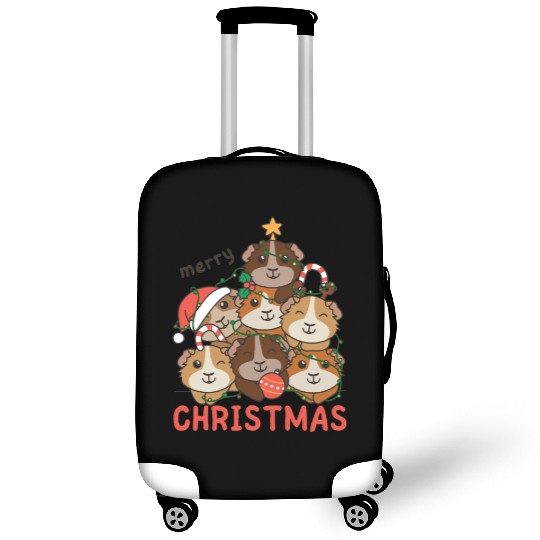 Guinea Pig Christmas Tree Merry Christmas Luggage Covers