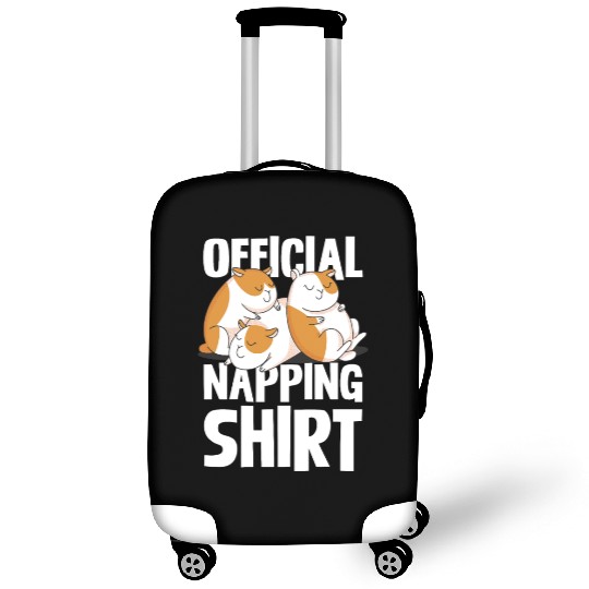 Official Napping Luggage Covers Guinea Pig Lovers Cozy Nap