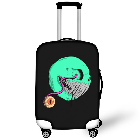 Cringe Zombie Pac Man Luggage Covers