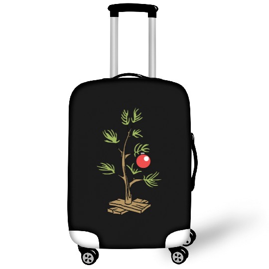 Funny Christmas Tree Peanuts Christmas Luggage Covers