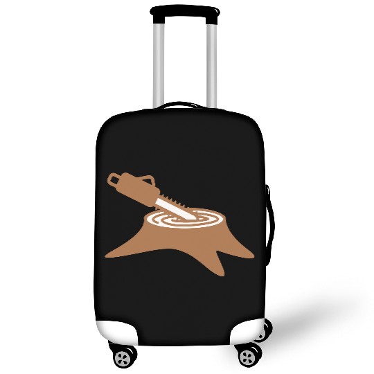 Chainsaw Tree Felling Lumberjack Forest Stump Wood Luggage Covers