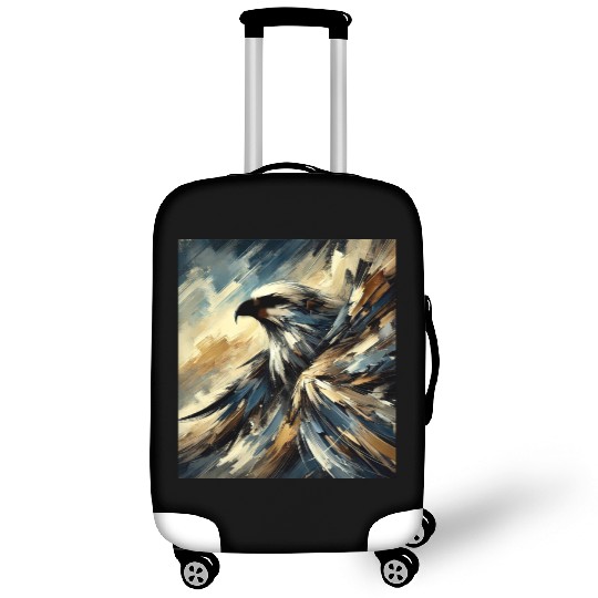 Abstract Eagle Luggage Covers