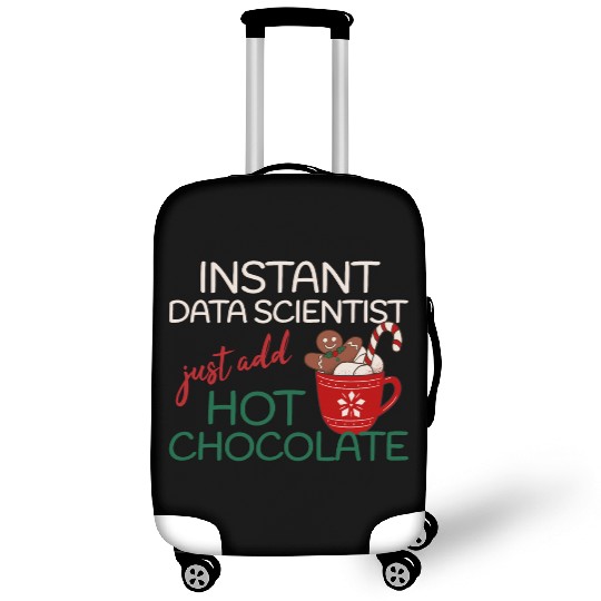 Data Scientist xmas just add hot Chocolate Luggage Covers