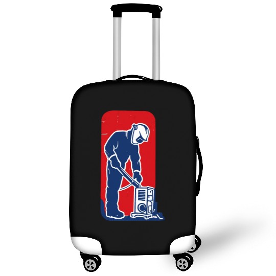 major league welder sticker Funny Welder League Luggage Covers