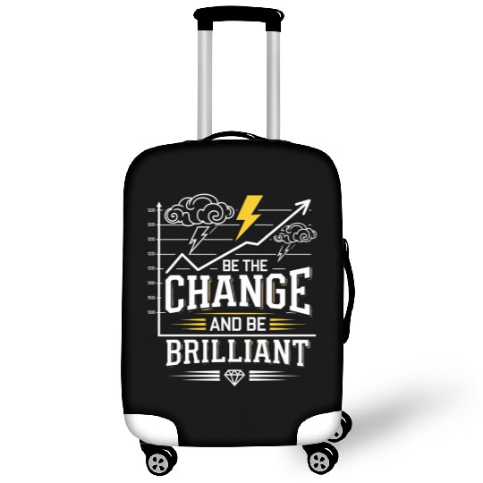 Be The Change and Be Brilliant Luggage Covers