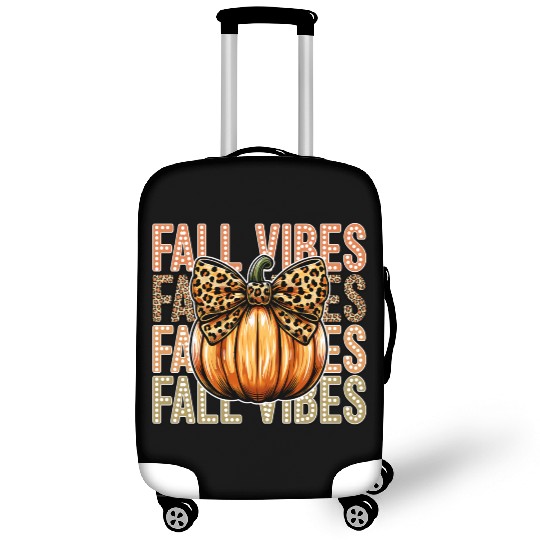 Festive Fall Vibes with Pumpkin Luggage Covers