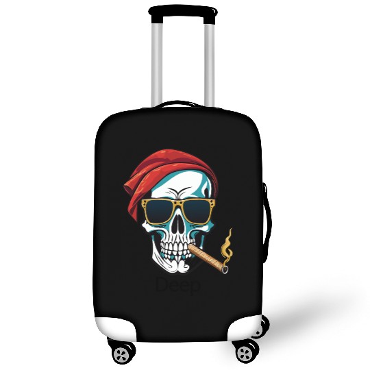 Creative skull design for gift Luggage Covers