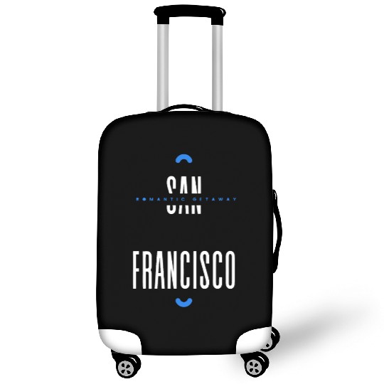 San Francisco, Romantic Getaway Luggage Covers
