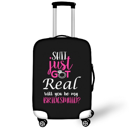 Bride To Be Will You Be My Bridesmaid Wedding Luggage Covers