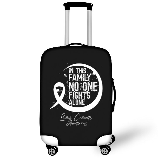In This Family Fights Lung Cancer No One Alone Luggage Covers
