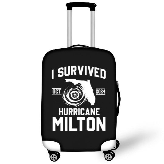 I survived Hurricane Milton October 2024 Luggage Covers