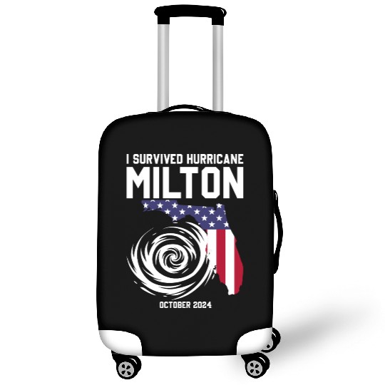 I survived Hurricane Milton October 2024 Florida Luggage Covers