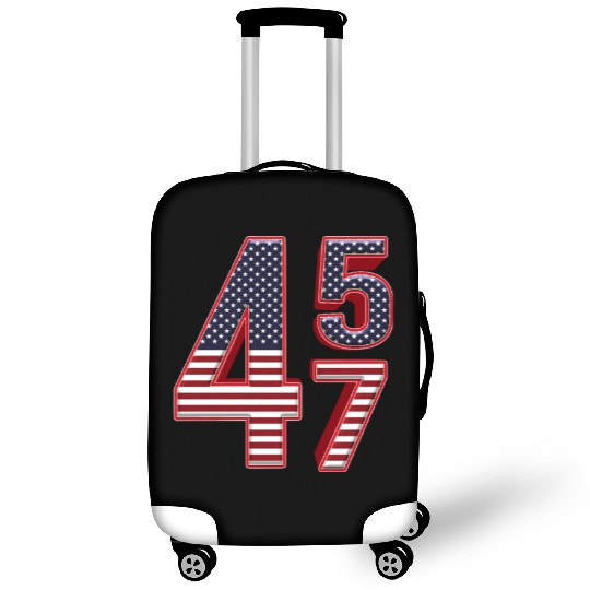 Trump 45 47 Vintage Trump 2024 President Election Luggage Covers