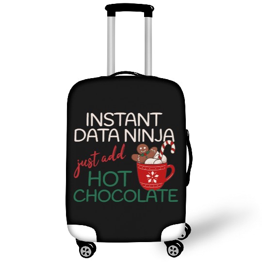 Data Ninja xmas hot Chocolate Christmas Luggage Covers